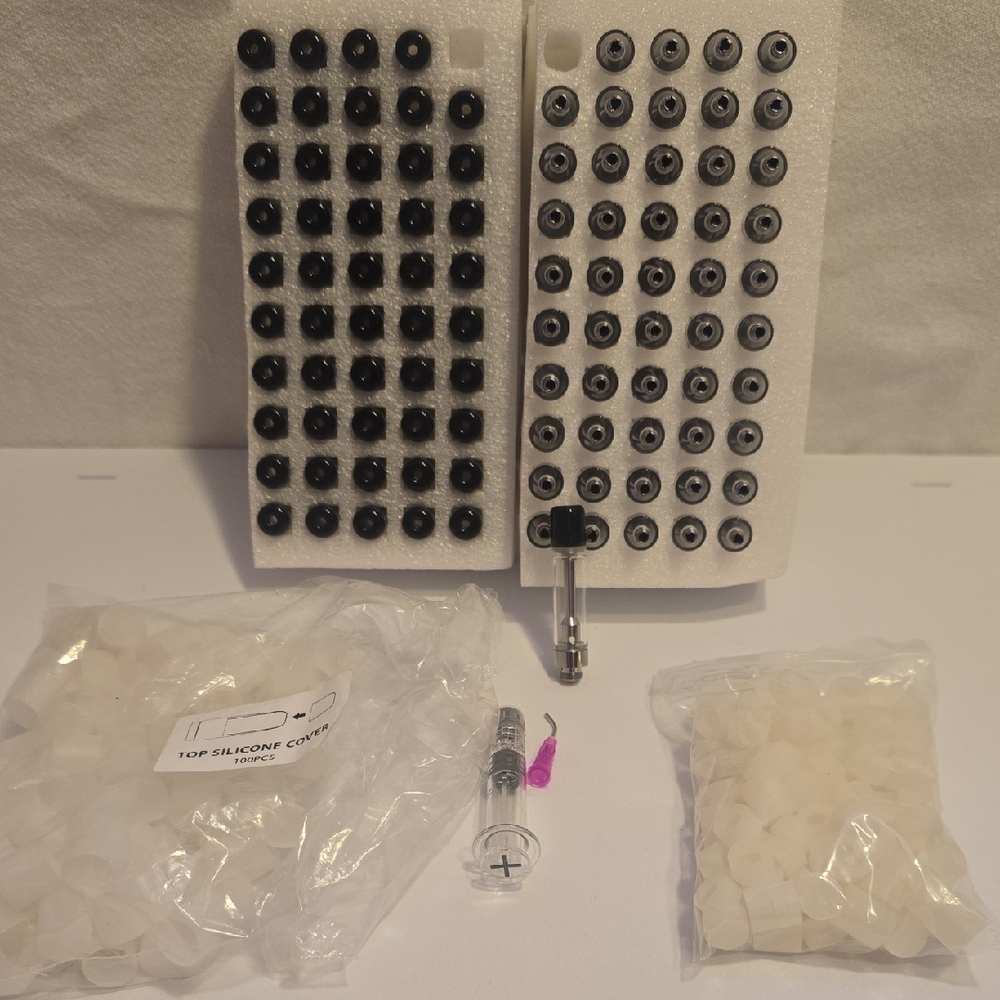 50 Pack 1ml Viles Press On Kit